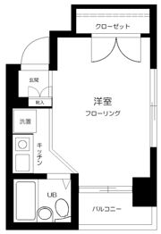 ホーメストハイツ本郷の間取り画像