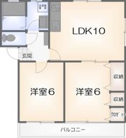ロイヤルハイツプラナの間取り画像