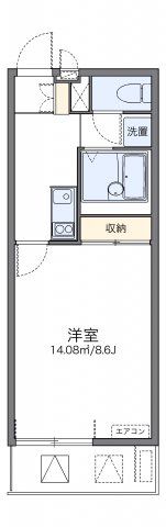 レオネクストポラリスⅠの間取り画像