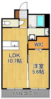 ソシア・若松駅前の間取り画像
