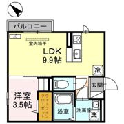 D－RООМ宮原Ⅱの間取り画像
