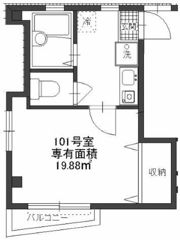 エルピア阿佐ヶ谷の間取り画像