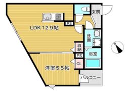 La-Crea緑地公園の間取り画像