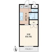 シャトレ新町Ⅱの間取り画像