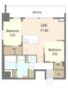 S-RESIDENCE松屋町asenceの間取り画像