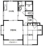 シャトー今井の間取り画像