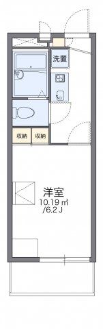 レオパレスすばるの間取り画像