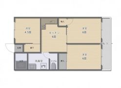 ラピーヌ円山の間取り画像