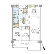 ザ・パークハウス代々木大山レジデンスの間取り画像