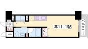 レジディア神戸磯上の間取り画像