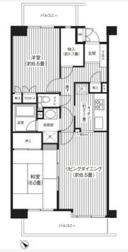 ステラメゾン武蔵小山の間取り画像