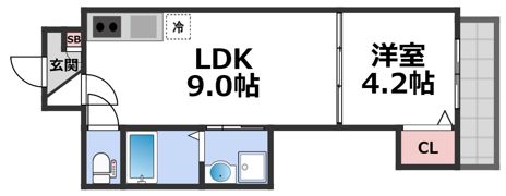 GRANDIR小路の間取り画像
