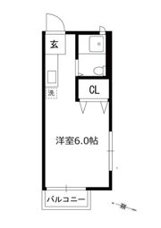 サニーハイツの間取り画像
