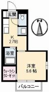 ベルデ北田 B棟の間取り画像