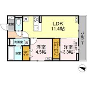 ラ・ヴィータの間取り画像