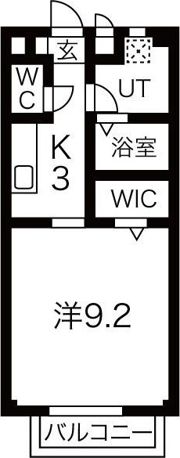 みなみ風の間取り画像