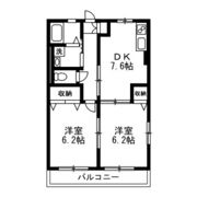 アドバンス乙多見Bの間取り画像