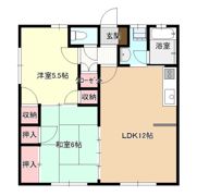 ドミール平田の間取り画像