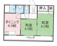 豊福マンションの間取り画像