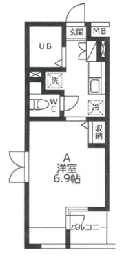 ルクレ荻窪の間取り画像