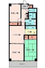 戸田第一スカイハイツの間取り画像