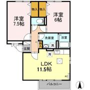 アドラブールの間取り画像