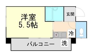 サンライフ灘北の間取り画像