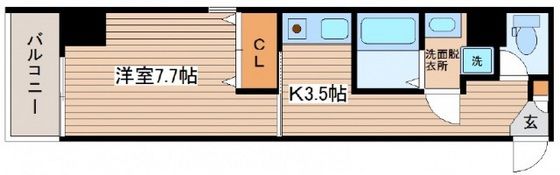センテニアル東平塚の間取り画像