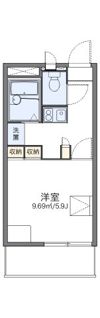 レオパレスグランヴィラージュの間取り画像
