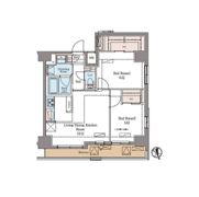 ラグゼナ北千住の間取り画像