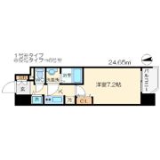 アドバンス大阪城グラシアの間取り画像