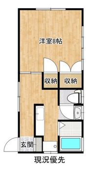 コーポ常松の間取り画像