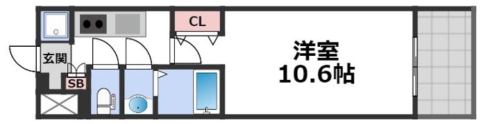 スプランディッド京橋EASTの間取り画像