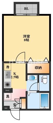 グレープハウス Ⅱの間取り画像