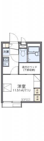 レオパレス戸部下の間取り画像
