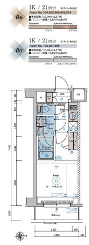 SYFORME YOKOHAMA-SAKURAGICHOの間取り画像