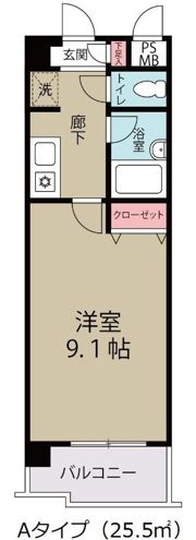 リバレイン(K-125)の間取り画像