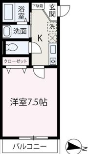 シティーガーデン志木の間取り画像