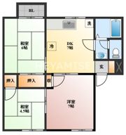 アネックスすだのきB棟の間取り画像