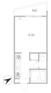 ブロッサムテラス町屋の間取り画像