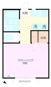 タウンハウス武蔵野Bの間取り画像