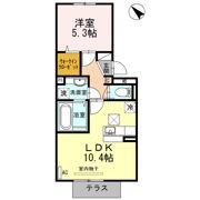 クラポンテMⅢの間取り画像