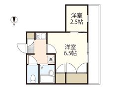 ラスター中筋の間取り画像