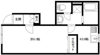 North Hill 幸（ノースヒル サチ）の間取り画像