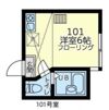 ユナイト追浜ヴィーナスの間取り画像