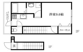 EARL’S COURT北条2の間取り画像