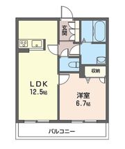 アドラー奥沢の間取り画像