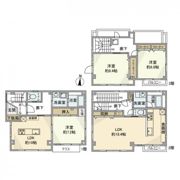 豊町戸建の間取り画像