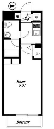 アルテシモ アレスの間取り画像