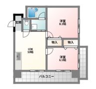 朝日プラザ扇町の間取り画像